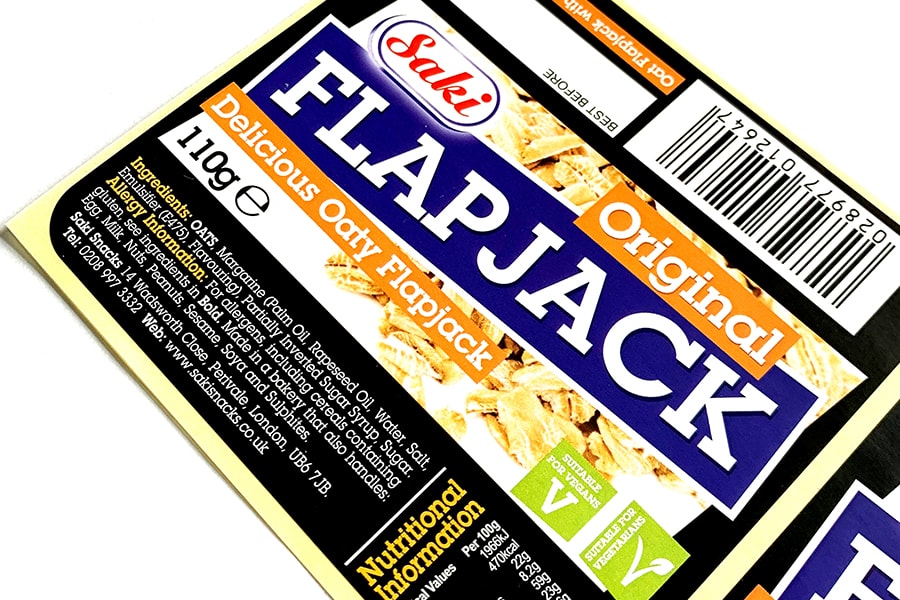 packaging labels