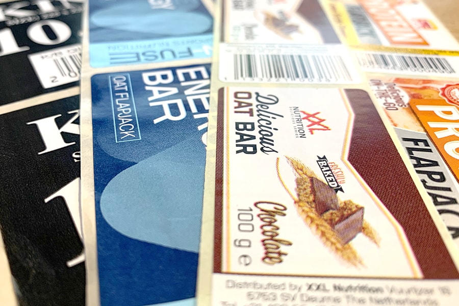 adhesive labels by Valeprint